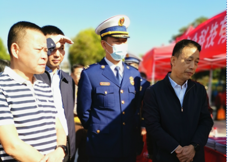 扬州晋浩应急救援服务有限公司参加河源市 2021 年新《安全生产法》 宣传周